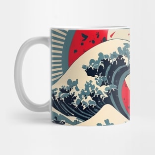 Hokusai Mug